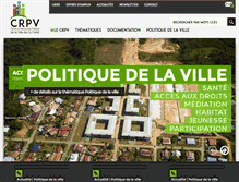 Tablet Screenshot of crpv-guyane.org